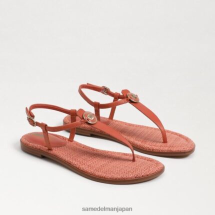 jp Sam Edelman 女性 ジジ シグネット トング サンダル テラコッタピンク 4NFV0P561 履物