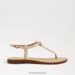 jp Sam Edelman 女性 ジジ シグネット トング サンダル モダンなアイボリー 4NFV0P558 履物 - Image 2