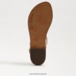 jp Sam Edelman 女性 ジジ シグネット トング サンダル モダンなアイボリー 4NFV0P558 履物 - Image 6