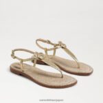 jp Sam Edelman 女性 ジジ シグネット トング サンダル 金 4NFV0P560 履物
