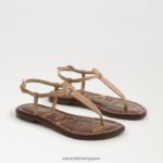 jp Sam Edelman 女性 ジジ トング サンダル アーモンド 4NFV0P233 履物