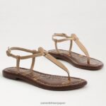 jp Sam Edelman 女性 ジジ トング サンダル アーモンド 4NFV0P233 履物 - Image 7