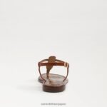 jp Sam Edelman 女性 ジジ トング サンダル コナブラウン 4NFV0P229 履物 - Image 5