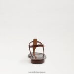 jp Sam Edelman 女性 ジジ トング サンダル メープルブラウン 4NFV0P228 履物 - Image 5