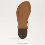 jp Sam Edelman 女性 ジジ トング サンダル メープルブラウン 4NFV0P228 履物 - Image 6