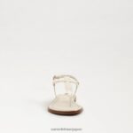 jp Sam Edelman 女性 ジジ トング サンダル 磁器 4NFV0P235 履物 - Image 3