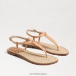 jp Sam Edelman 女性 ジジ トング サンダル 自然 4NFV0P232 履物
