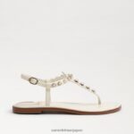 jp Sam Edelman 女性 ジジ パール トング サンダル 磁器 4NFV0P555 履物 - Image 2