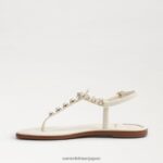 jp Sam Edelman 女性 ジジ パール トング サンダル 磁器 4NFV0P555 履物 - Image 4