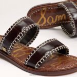jp Sam Edelman 女性 ジナ スライドサンダル ダークブラウン 4NFV0P263 履物 - Image 7
