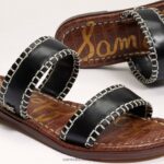 jp Sam Edelman 女性 ジナ スライドサンダル 黒 4NFV0P262 履物 - Image 7