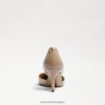 jp Sam Edelman 女性 ジャイナ ポインテッドトゥ キトゥンヒール ベージュブルー 4NFV0P553 履物 - Image 5