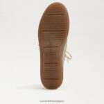 jp Sam Edelman 女性 ジャクソン レースアップスニーカー 溶けた金 4NFV0P532 履物 - Image 6