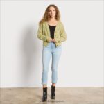 jp Sam Edelman 女性 ジュリエッタカーディガン オリーブオイル 4NFV0P1225 衣服