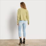 jp Sam Edelman 女性 ジュリエッタカーディガン オリーブオイル 4NFV0P1225 衣服 - Image 4