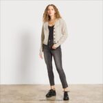 jp Sam Edelman 女性 ジュリエッタカーディガン ヘザーオートミール 4NFV0P1226 衣服