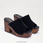 jp Sam Edelman 女性 ジョセリン・ラバ 黒いスエード 4NFV0P640 履物