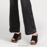 jp Sam Edelman 女性 ジョセリン・ラバ 黒いスエード 4NFV0P640 履物 - Image 8