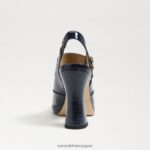 jp Sam Edelman 女性 ジルディー スリングバック メリー ジェーン ヒール イギリス海軍 4NFV0P313 履物 - Image 5