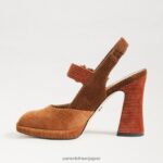jp Sam Edelman 女性 ジルディー スリングバック メリー ジェーン ヒール モントローズブルー 4NFV0P312 履物 - Image 5