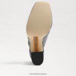 jp Sam Edelman 女性 ジルディー スリングバック メリー ジェーン ヒール イギリス海軍 4NFV0P313 履物 - Image 6