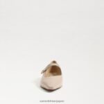 jp Sam Edelman 女性 ジーン メリージェーン ポインテッドトゥ フラット チャイラテの特許 4NFV0P543 履物 - Image 3