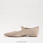 jp Sam Edelman 女性 ジーン メリージェーン ポインテッドトゥ フラット チャイラテの特許 4NFV0P543 履物 - Image 4