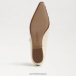 jp Sam Edelman 女性 ジーン メリージェーン ポインテッドトゥ フラット モダンなアイボリー 4NFV0P542 履物 - Image 6