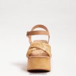 jp Sam Edelman 女性 スザンナ プラットフォーム ブロックヒール タンマルチ 4NFV0P566 履物 - Image 3