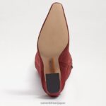 jp Sam Edelman 女性 スレマ ニーハイブーツ レンガスエード 4NFV0P883 履物 - Image 6