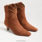 jp Sam Edelman 女性 タリンアンクルブーティ フロンティアブラウン 4NFV0P810 履物