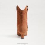 jp Sam Edelman 女性 タリンアンクルブーティ フロンティアブラウン 4NFV0P810 履物 - Image 5