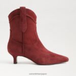 jp Sam Edelman 女性 タリンアンクルブーティ レンガ 4NFV0P812 履物 - Image 2