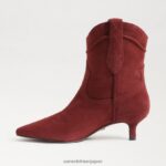 jp Sam Edelman 女性 タリンアンクルブーティ レンガ 4NFV0P812 履物 - Image 4