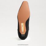 jp Sam Edelman 女性 タリンアンクルブーティ 黒いスエード 4NFV0P811 履物 - Image 6