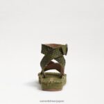 jp Sam Edelman 女性 ダコタのプラットフォームサンダル シダグリーン 4NFV0P581 履物 - Image 5