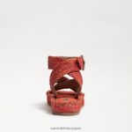 jp Sam Edelman 女性 ダコタのプラットフォームサンダル 明るいポピー 4NFV0P580 履物 - Image 5