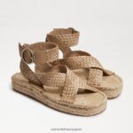 jp Sam Edelman 女性 ダコタのプラットフォームサンダル 自然 4NFV0P582 履物