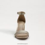 jp Sam Edelman 女性 ダニエラ ブロックヒール サンダル ゴールドメタリックレザー 4NFV0P304 履物 - Image 3