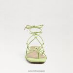 jp Sam Edelman 女性 ダフィーサンダル キウイレザー 4NFV0P423 履物 - Image 3