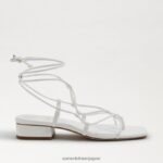 jp Sam Edelman 女性 ダフィーサンダル 明るい白い革 4NFV0P422 履物 - Image 2