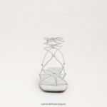 jp Sam Edelman 女性 ダフィーサンダル 明るい白い革 4NFV0P422 履物 - Image 3