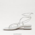 jp Sam Edelman 女性 ダフィーサンダル 明るい白い革 4NFV0P422 履物 - Image 4