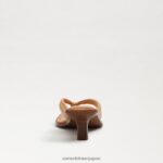 jp Sam Edelman 女性 ダフニー トング サンダル 天然砂革 4NFV0P707 履物 - Image 5