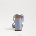 jp Sam Edelman 女性 ダルトン ヒール ミュール オルソブルー 4NFV0P564 履物 - Image 5