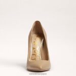 jp Sam Edelman 女性 ダンナ ポインテッドトゥ ヒール ソフトベージュ 4NFV0P408 履物 - Image 3