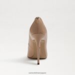 jp Sam Edelman 女性 ダンナ ポインテッドトゥ ヒール ベージュの赤面 4NFV0P412 履物 - Image 5