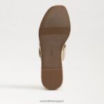 jp Sam Edelman 女性 チェイス エスパドリーユ ウェッジ サンダル 卵殻 4NFV0P200 履物 - Image 6