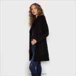 jp Sam Edelman 女性 ツイルウールコート 黒 4NFV0P1221 衣服 - Image 2