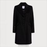 jp Sam Edelman 女性 ツイルウールコート 黒 4NFV0P1221 衣服 - Image 5